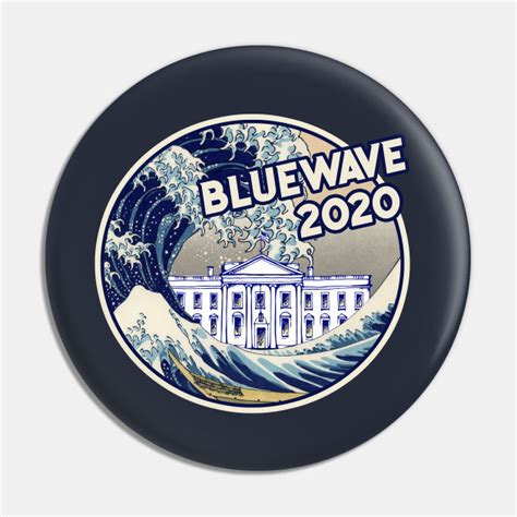 Vote Blue Wave 2020 The Great Wave Over The White House 2020