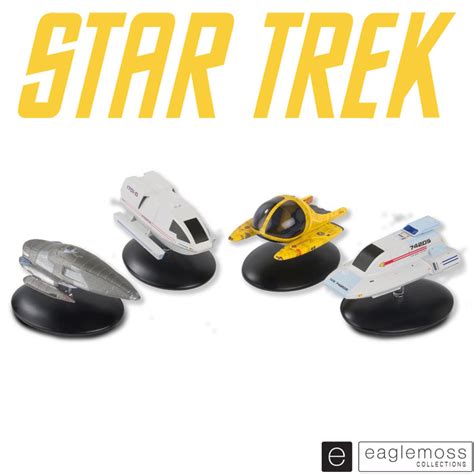 Eaglemoss Star Trek Starships Exclusive Shuttlecraft Set 6 Razors Edge