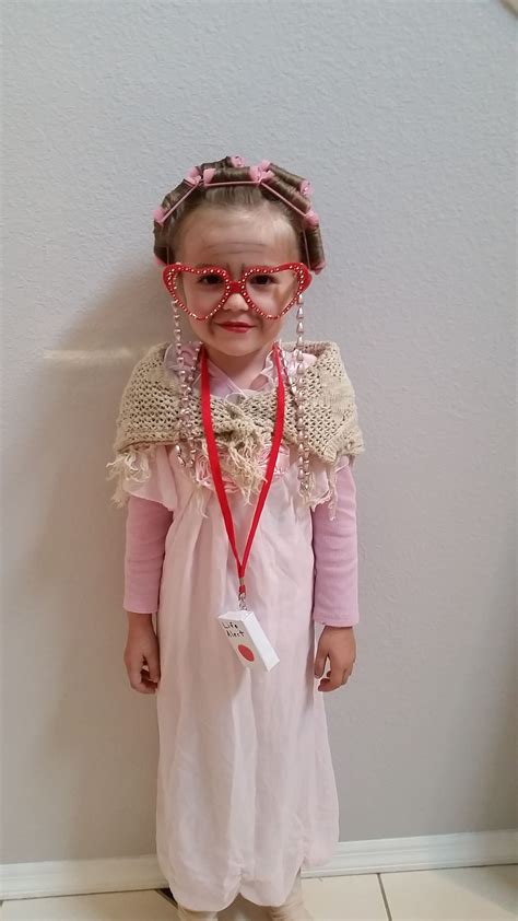 100 Years Old For The 100th Day Of School School Event Dress School Dresses School Outfit