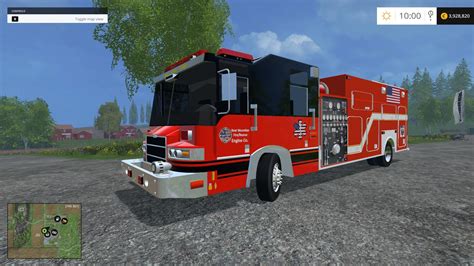 Us Fire Truck Leaked V10 • Farming Simulator 19 17 15 Mods Fs19