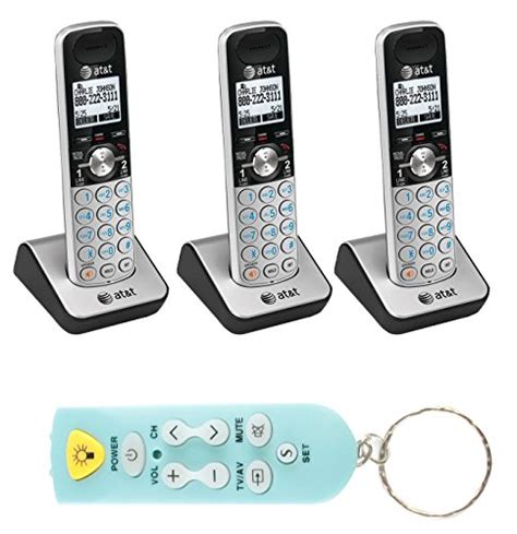 Atandt Tl88002 Dect 60 1 Handset 2 Line Telephone Set Of 3 Telephone