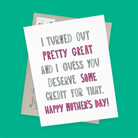 12 funny mother s day cards to make mom giggle