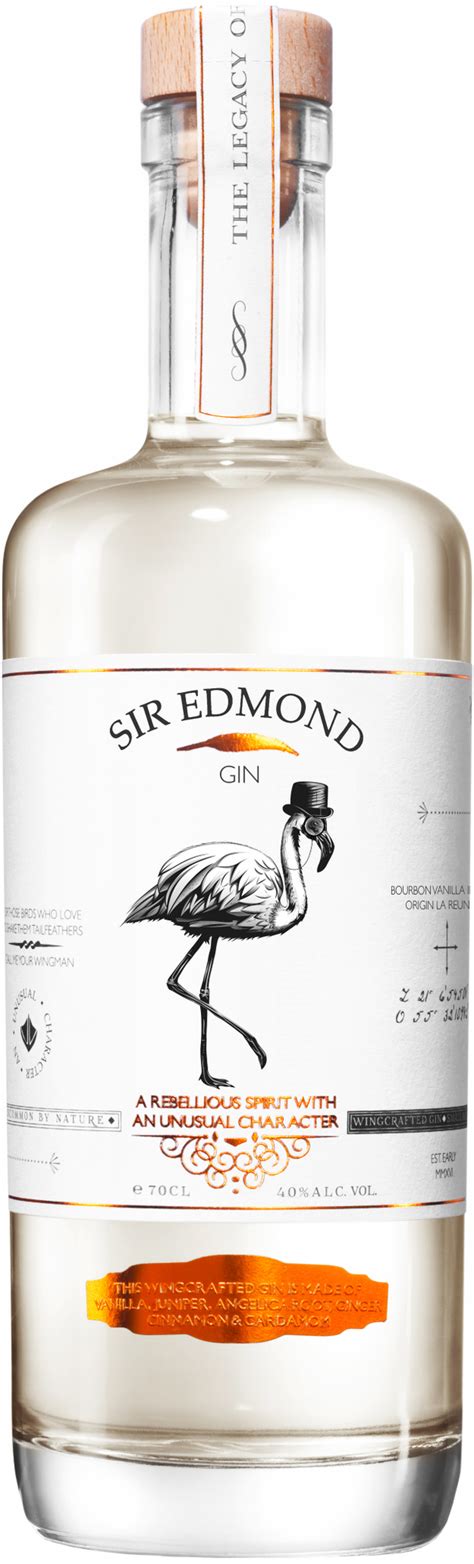 Sir Edmond Gin Bourbon Vanilla Infused Gin Bondston