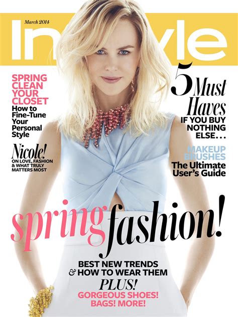 Nicole Kidman In Instyle Magazine March 2014 Issue Hawtcelebs