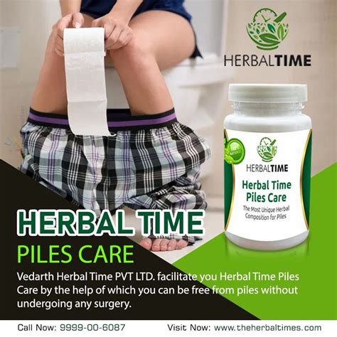 facilitating patients with herbal time piles care ayurvedic product made with natural extracts