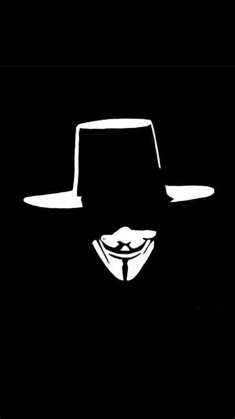 Cool Iphone 6s Wallpaper With Anonymous Mask Hd