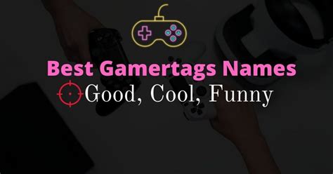 2200 Best Gamertags Names Good Cool Funny