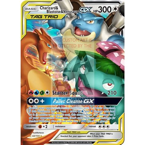 Collectively, there are 6,959 cards in the japanese sets and 9,110 cards in the english sets. Charizard, Blastoise & Venusaur Tag Trio GX Custom Pokemon ...