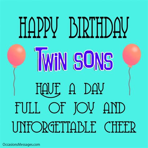 Amazing Birthday Wishes For Twins Happy Birthday Twins