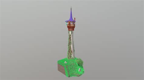 Rapunzel Tower 3d Model By Aliya141200 A04dde3 Sketchfab