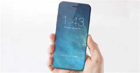 Revoluční Iphone Představí Apple Až Příští Rok A Dorazí S Displejem Bez