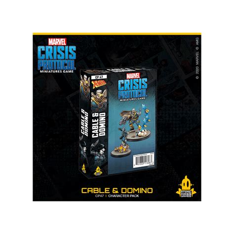 Marvel Crisis Protocol Cable And Domino Games From Beanie Games Uk