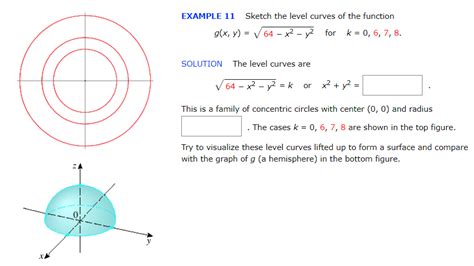 Solved Example 11 Sketch The Level Curves Of The Function