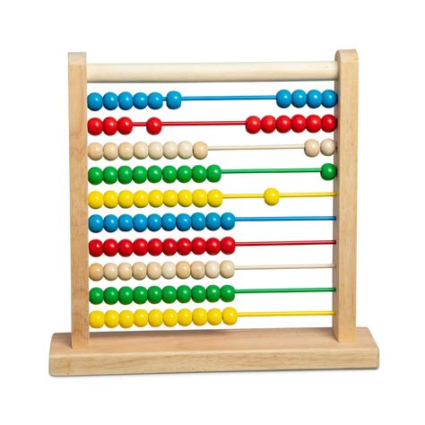 Melissa And Doug Abacus Classic Wooden Toy Developmental Toy Brightly