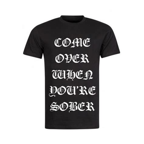 Lil Peep T Shirt Black Come Over When Youre Sober Magic Custom