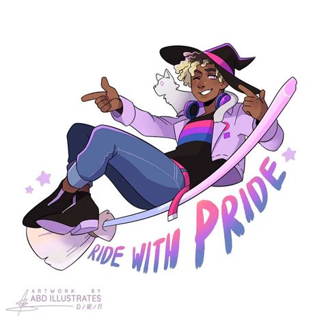 Ride With Pride Witches Bisexual Pride Lgbtq Pride Marshmello