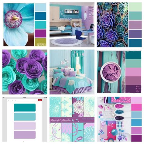 Girls Room Colors Purple And Tealturquoise Bedroomdiyideas In 2020