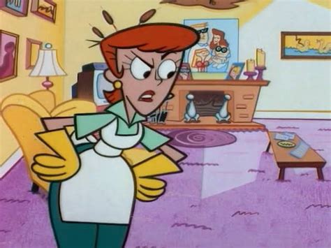 In An Episode Of Dexters Laboratory 1996 We See Dexters Mom Has