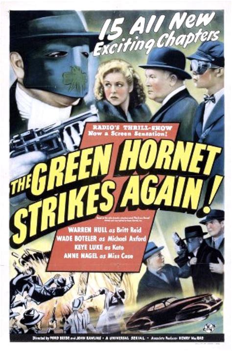 The Green Hornet Strikes Again 1940 Imdb