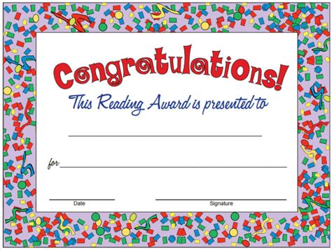 Free Printable Congratulations Certificate Template Printable Templates