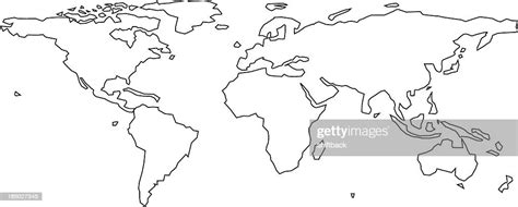 Globe Flat Hard Edge High Res Vector Graphic Getty Images