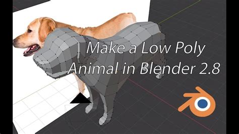 Make A Low Poly Animal With Blender 28 Youtube
