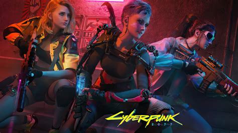 4k wallpapers of cyberpunk 2077 for free download. 1920x1080 Cyberpunk 2077 Girl Team 1080P Laptop Full HD ...