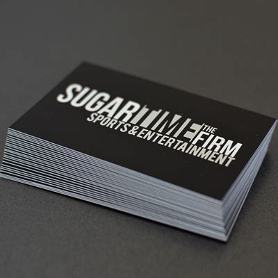 Low quantities and fast turnaround time. Silk Business Cards with 1.5mil Silk Laminate Printed by Elite Flyers