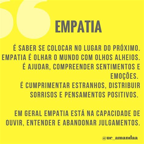 Texto Sobre Empatia Com 20 Linhas