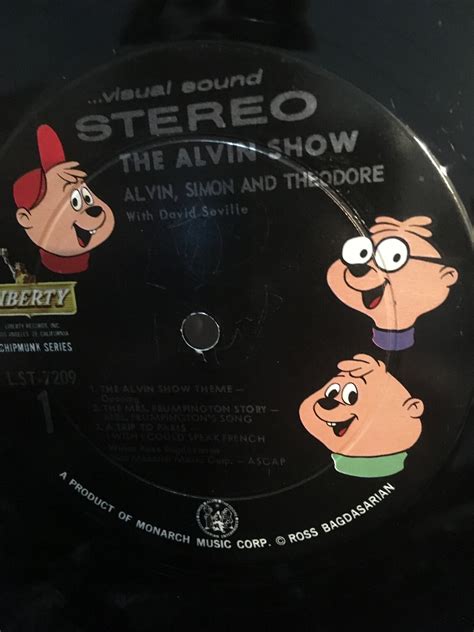 Alvin And The Chipmunks The Alvin Show Lp Record Vinyl Etsy