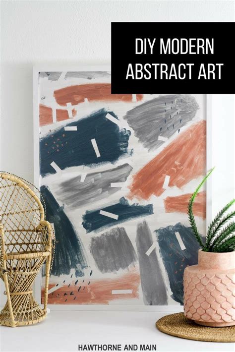 Diy Modern Abstract Art Modern Art Abstract Abstract Diy Artwork