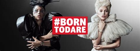 Lady Gaga Goes Head To Head With Herself For Tudor Campaign Ohnotheydidnt Livejournal