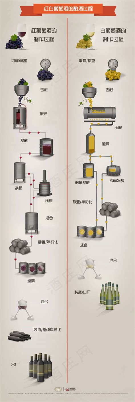 葡萄酒酿制过程 酒庄网