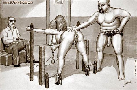Anal Torture Art Drawing