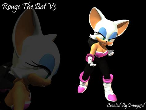 Discover more posts about rouge the bat. Rouge the bat V3 3D model | CGTrader