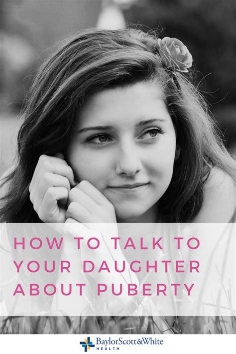 How To Talk To Your Daughter About Puberty Talk