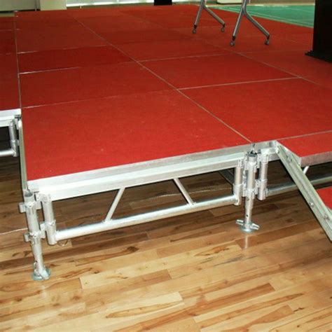 Mobile Portable Adjustable Outdoor Stage Platform 4x2m From China