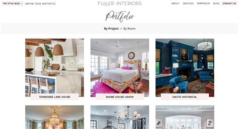 How To Name Projects On Your Interior Design Website Glory Brand