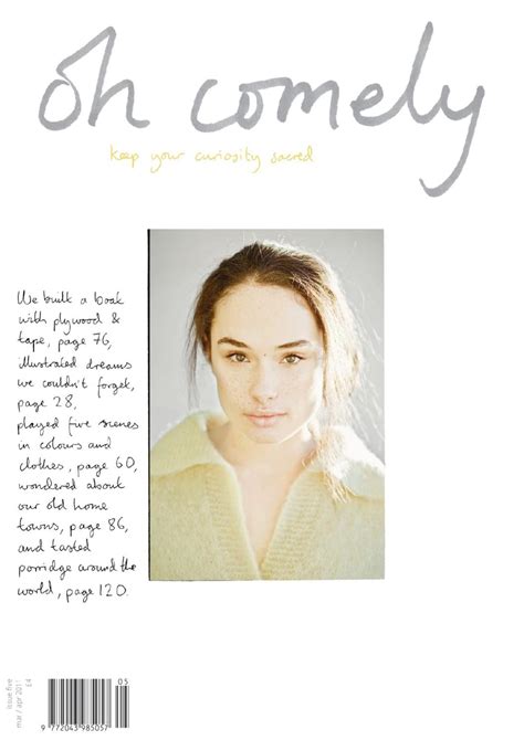 Oh Comely Magazine Issue 5 By Oh Comely Magazine Issuu