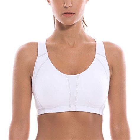 La Isla Womens High Impact Wire Free Full Supportive Racerback Sports