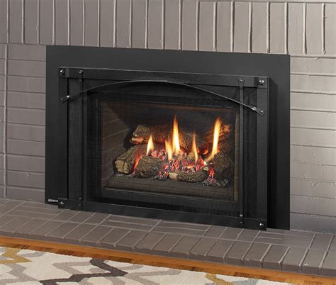 It reinvents your fireplace with a clean look in transitional or modern styling. Regency Liberty® LRI4E Medium Gas Insert ON DISPLAY & ON ...