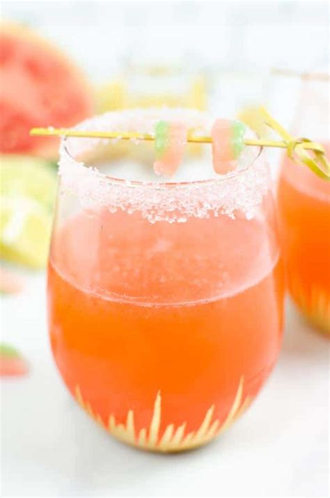 Alcoholic Drinks Best Vodka Sour Watermelon Slushie Recipe Easy And
