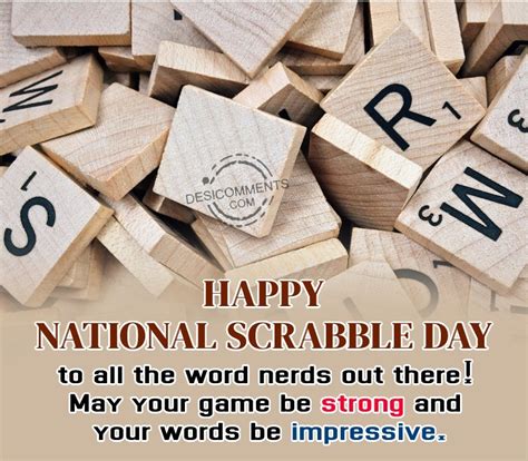 10 National Scrabble Day Images Pictures Photos