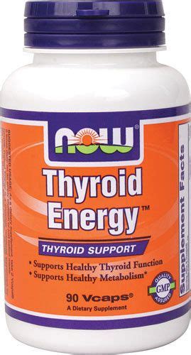 Now Thyroid Energy Is A Complete Nutritional Supplement For The Support