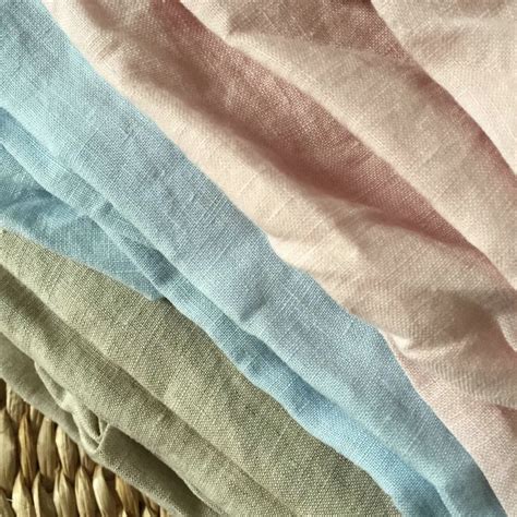 30color 100 Linen Fabric For Bedding Sheets Linen Curtain Wide Width
