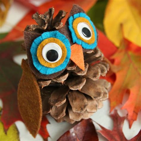 Pine Cone Crafts for Kids: 20 of the Cutest Ideas | Pinecone crafts kids, Cones crafts, Owl crafts