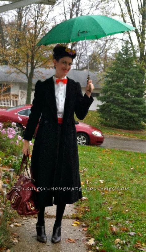 Last Minute Homemade Mary Poppins Costume That Didnt Cost A Penny