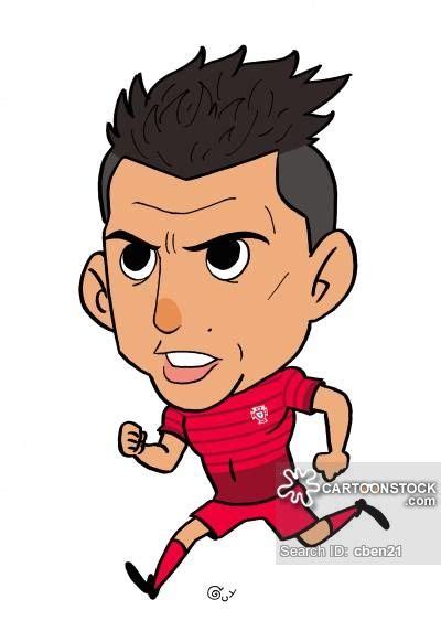 Caricatures Cristianoronaldo Footballers Footballplayers Soccer