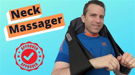 Shiatsu Neck And Shoulder Massager With Heat Youtube