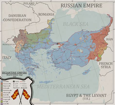 Ethnic Map Of The Byzantine Empire Circa Imaginarymaps Ancient Maps Ancient History